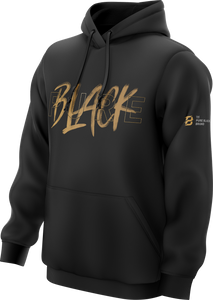 Pure Black Performance Hoodie