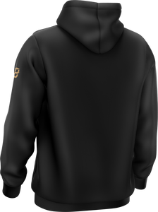 Black Brand Graphic Performance Hoodie