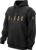 Load image into Gallery viewer, Black Brand Graphic Performance Hoodie
