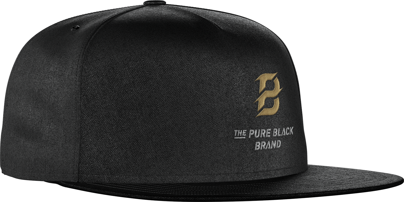 Full Logo Snapback Adjustable Hat