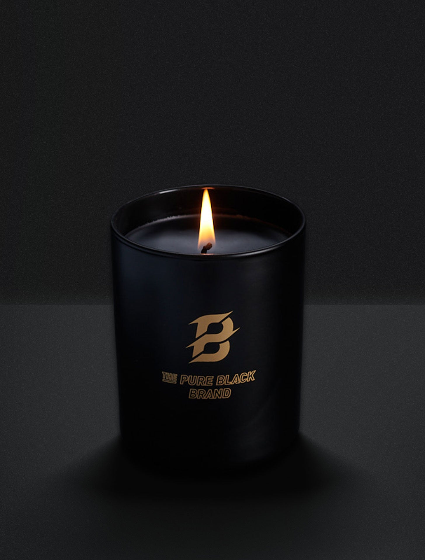 The Black on Black Memorial Candle