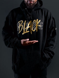 Pure Black Performance Hoodie