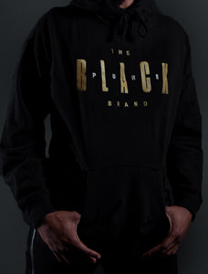 Black Brand Graphic Performance Hoodie